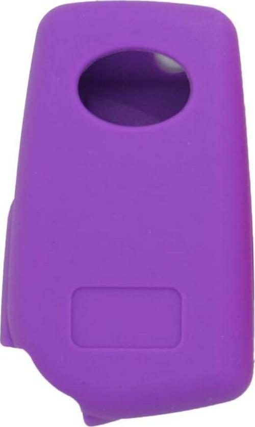 BROVACS, (Purple) - Fassport Silicone Cover Skin Jacket fit for Toyota 3 Button Flip Remote Key Hollow Texture CV9408 Purple
